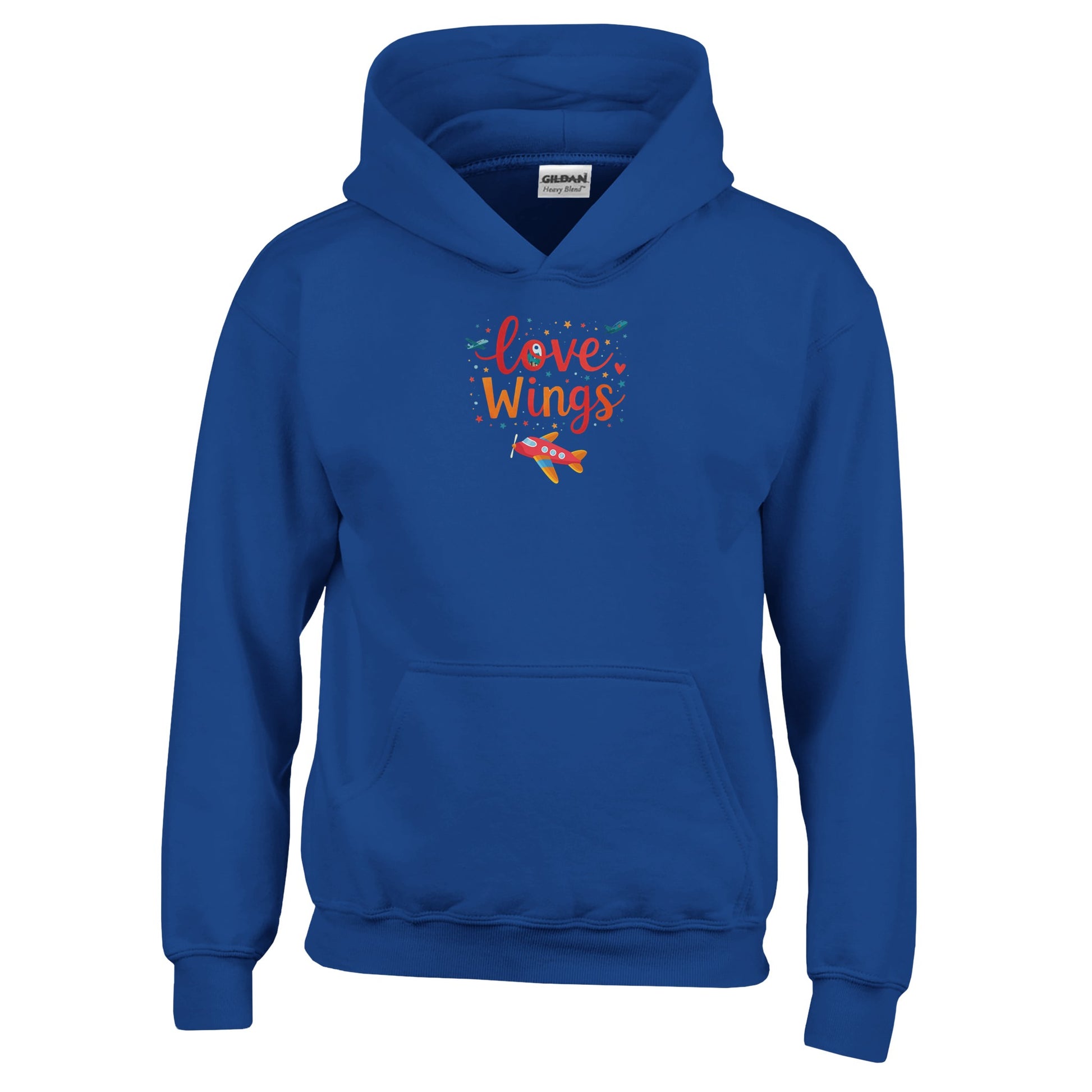 High-Quality Print Love Wings T-Shirt – Aviation Clothing