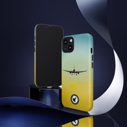 Commercial Jet Engine Close-Up – Printed on iPhone Tough Case