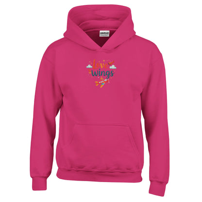 Front View of Love Wings Unisex T-Shirt – Classic Fit