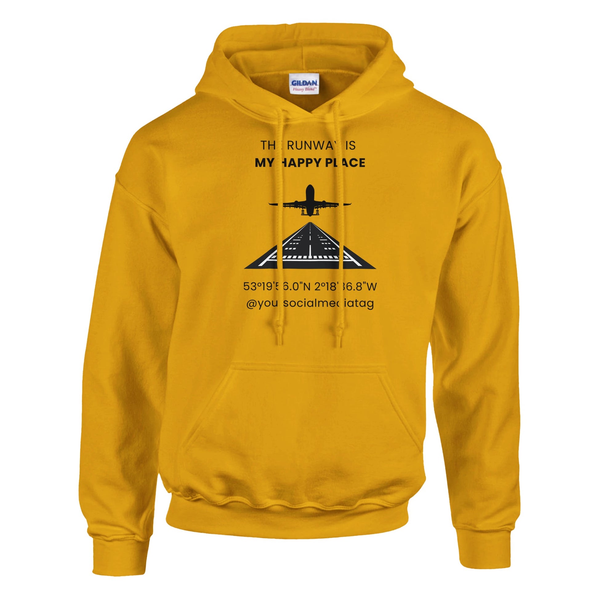 The Runway Is My Happy Place Shirt – Great Gift for Aviation Enthusiasts