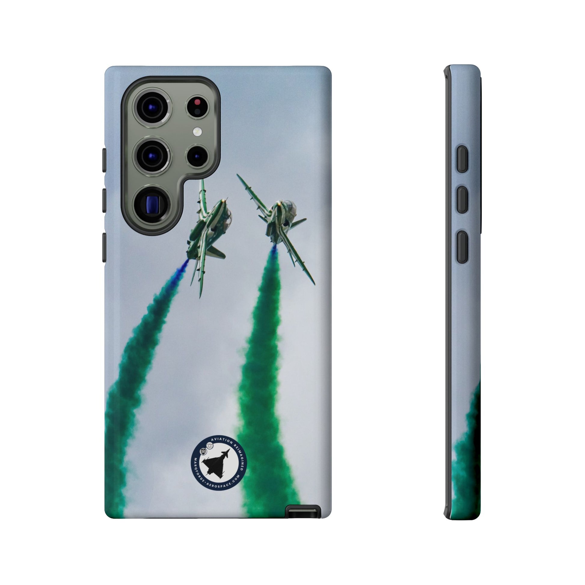 Royal Saudi Hawks Aerobatic Display – Printed on Samsung Phone Case