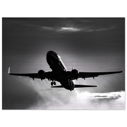 High-Quality Metal Print Featuring Jet2 Boeing 737 at Leeds Bradford