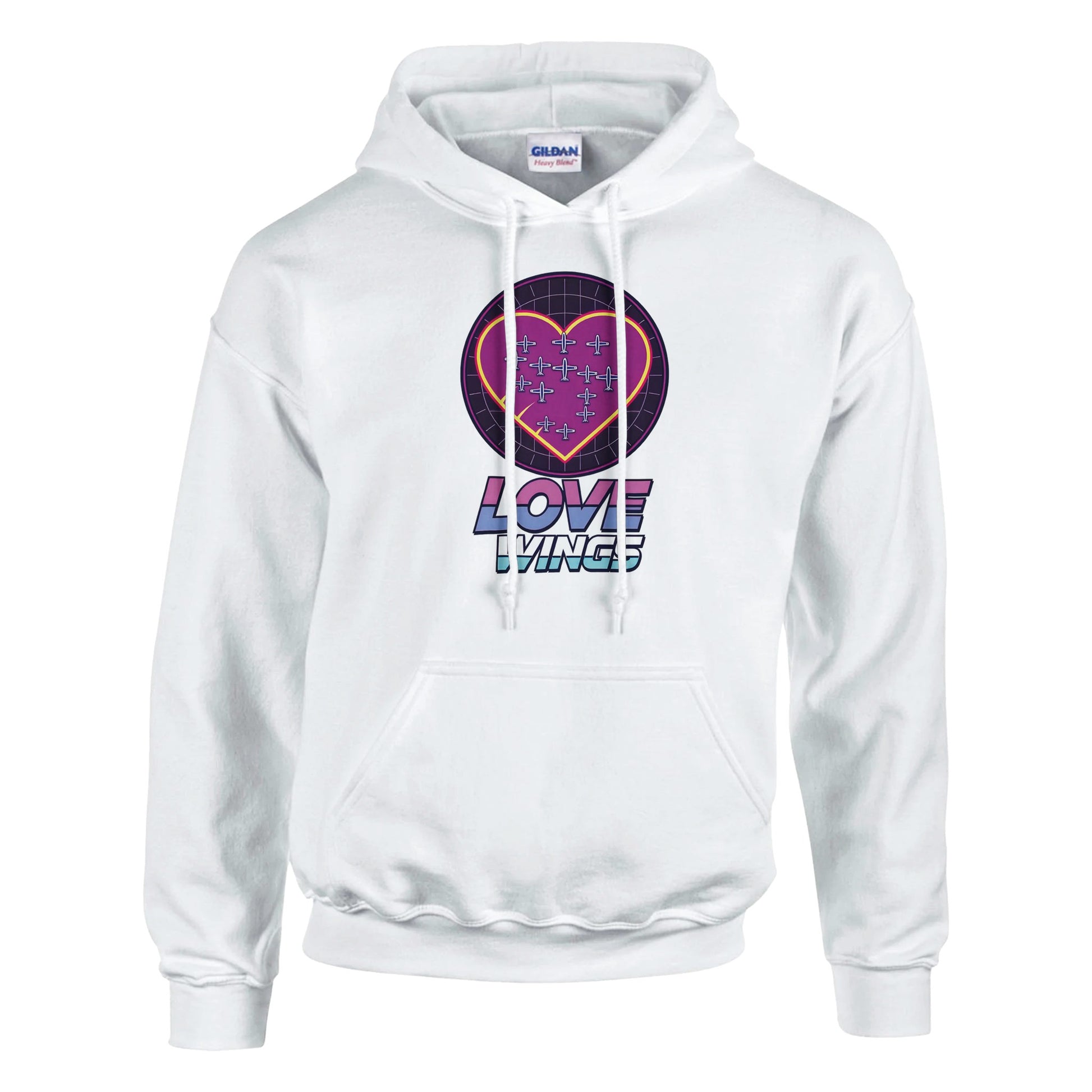 Stylish Love Wings Retro Tee – Great for Pilots & AvGeeks