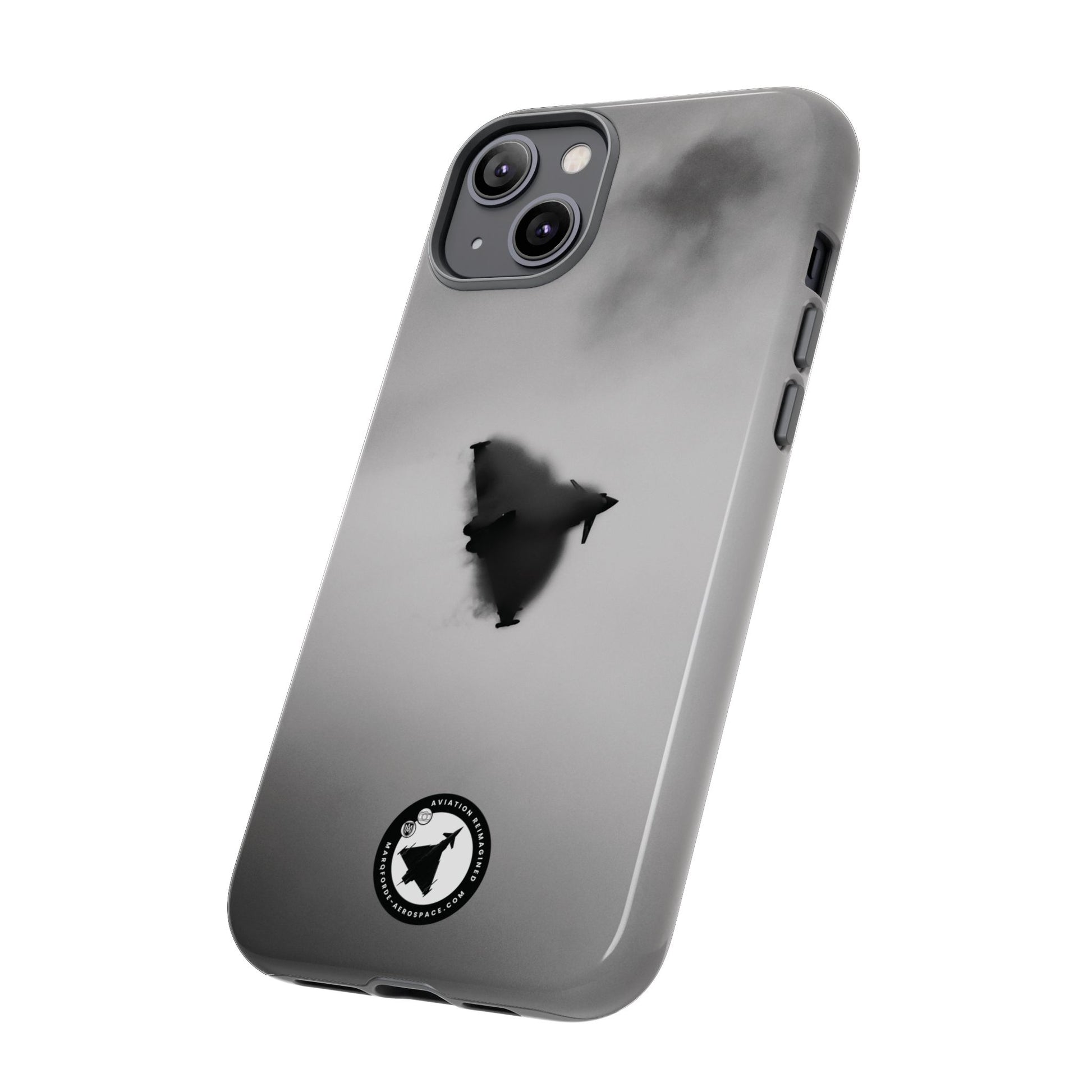 Stylish RAF Eurofighter Typhoon iPhone Case – Angled Perspective