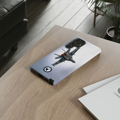 Shockproof Samsung Phone Case – Featuring Finnish F-18 Hornet Fighter Jet
