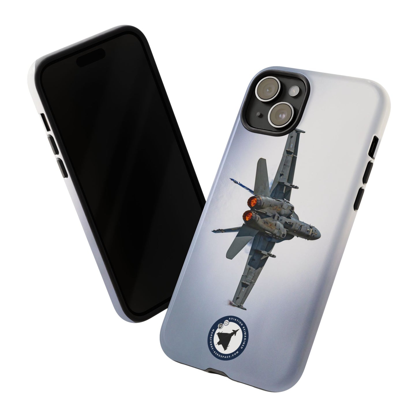 High-Speed Finnish F-18 Hornet Flyby – iPhone Military Case