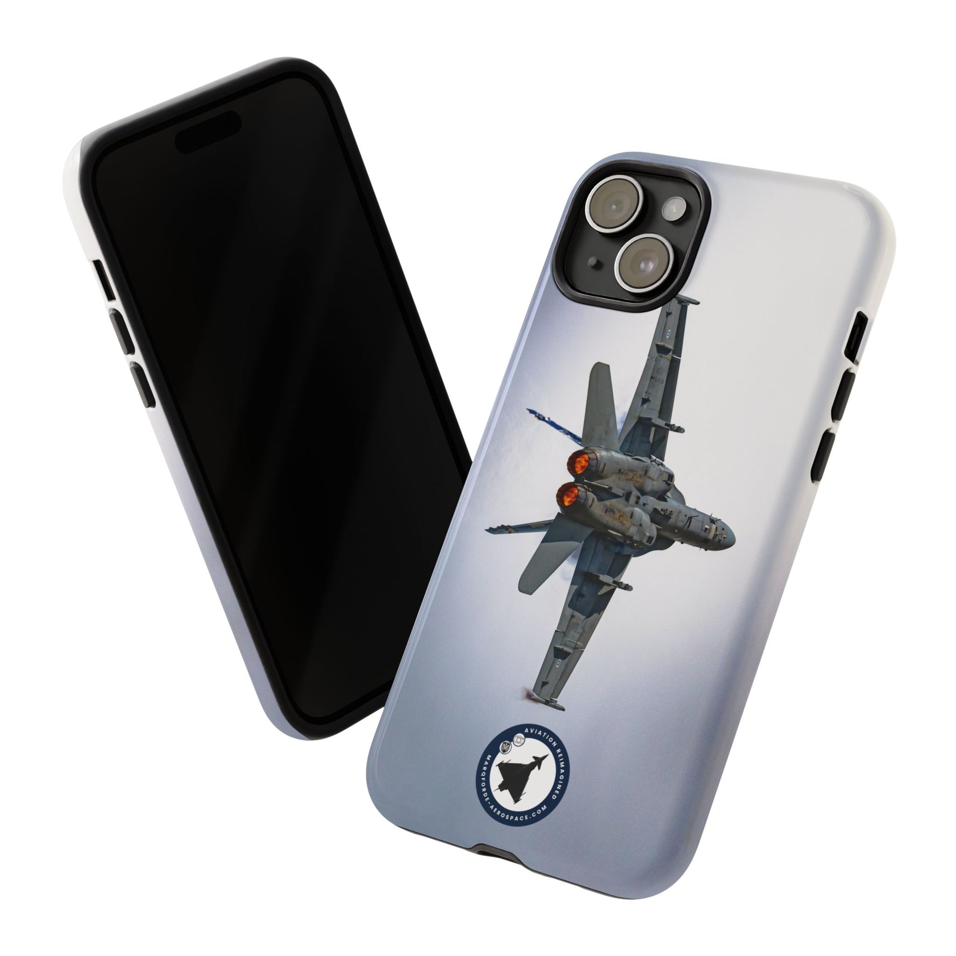 High-Speed Finnish F-18 Hornet Flyby – iPhone Military Case