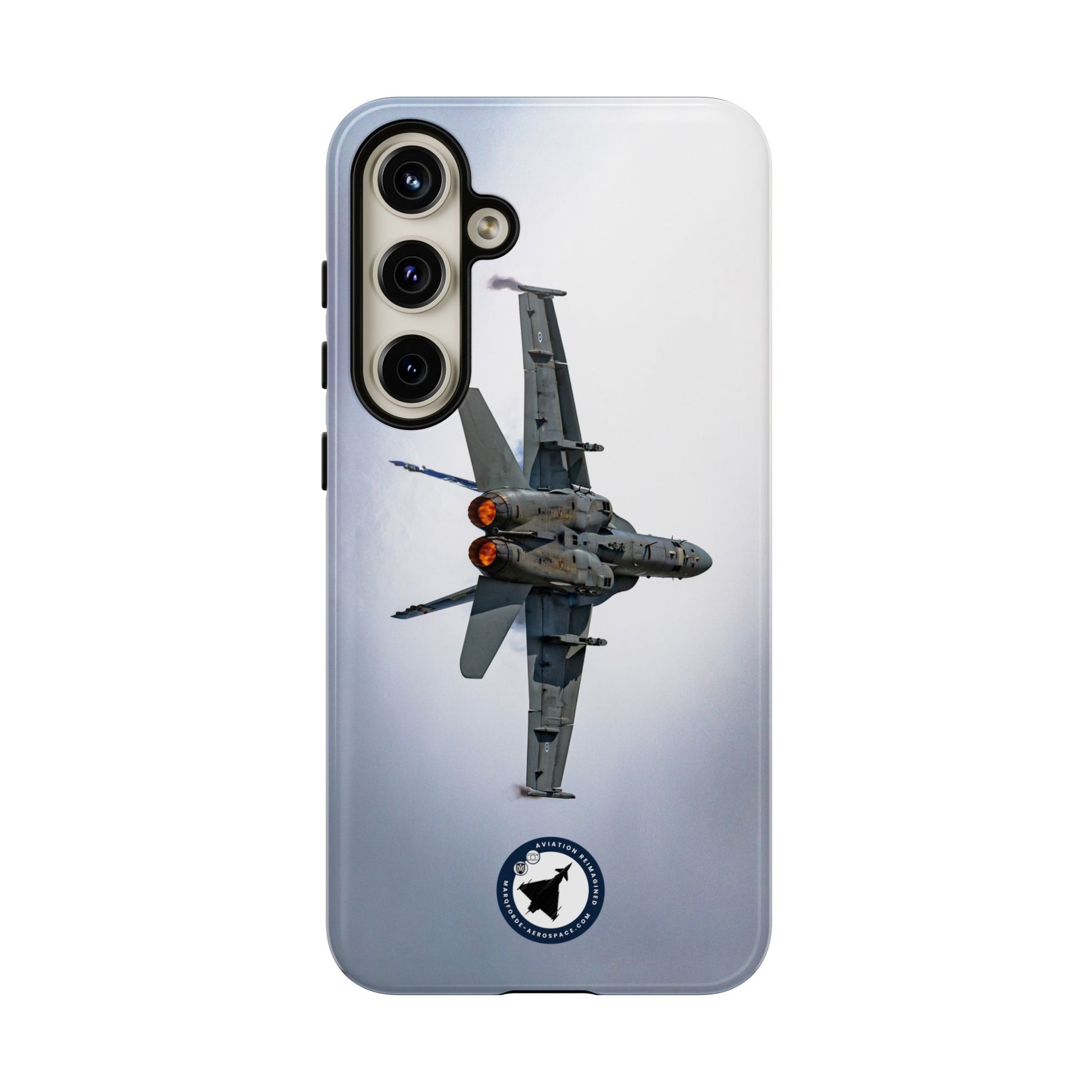Side View of Finnish F-18 Hornet Jet – Sleek Samsung Tough Case