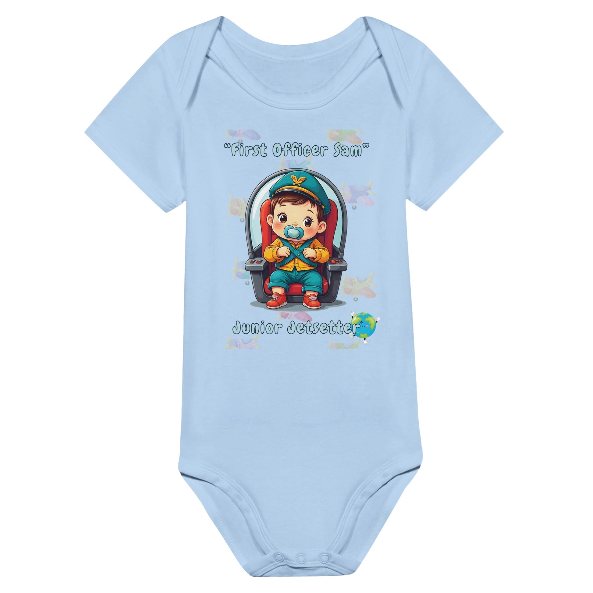Toddler Aviation Outfit – Junior Jetsetter for Baby Boys