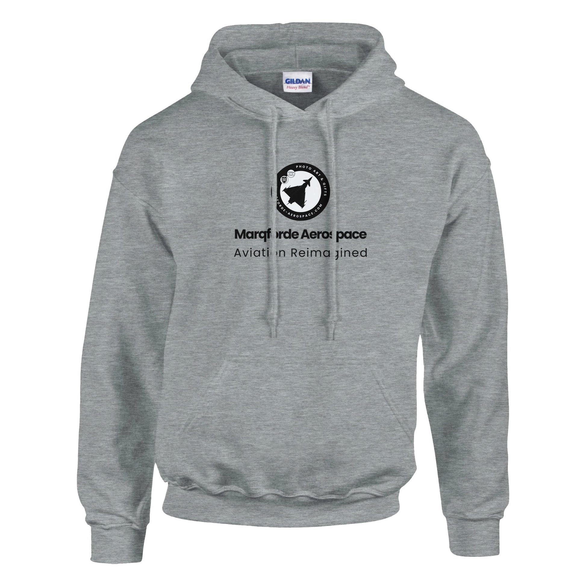 High-Quality Cotton Hoodie – Official Marqforde Aerospace Collection