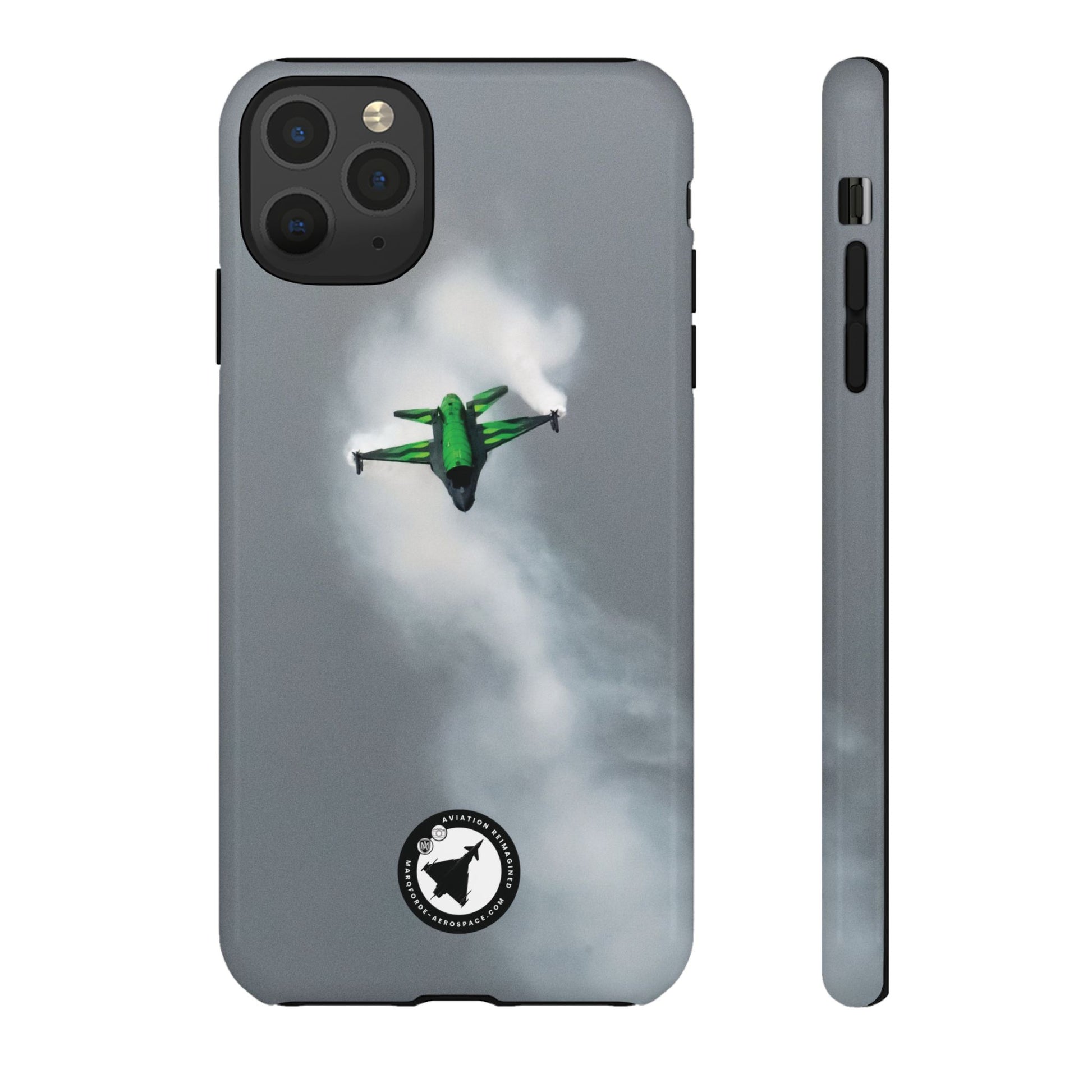 Side Profile of F-16 Viper iPhone Tough Case – Military Jet Design