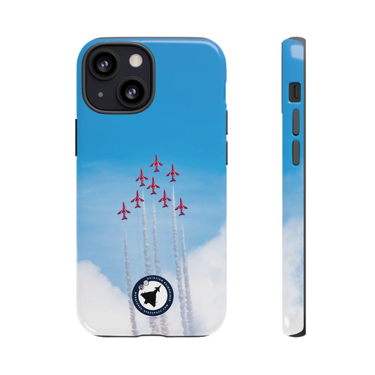 RAF Red Arrows iPhone Tough Case – Aviation Art & Protection
