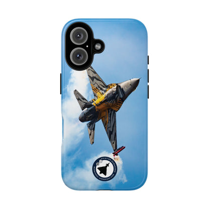 Close-Up of F-16 Viper V4 iPhone Case – Military Jet Design