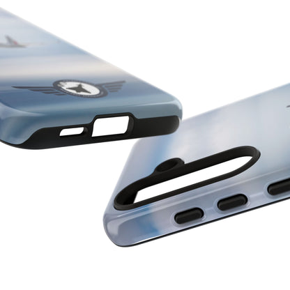 Close-Up of Air France Samsung Case – Premium Matte Finish