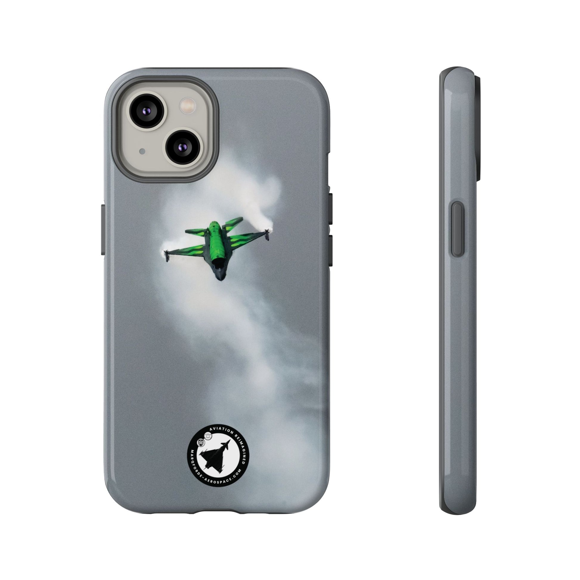 Close-Up of F-16 Viper iPhone Tough Case – Aviation-Inspired Design