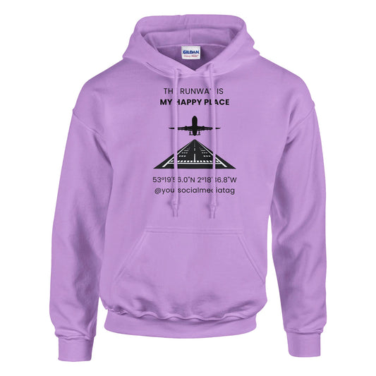 The Runway Is My Happy Place Unisex T-Shirt – Aviation-Themed Apparel