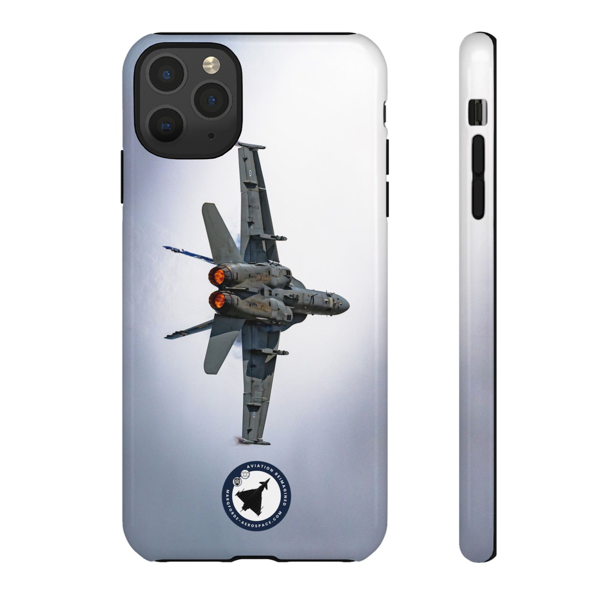 F-18 Hornet Tactical Flight – High-Resolution iPhone Tough Case