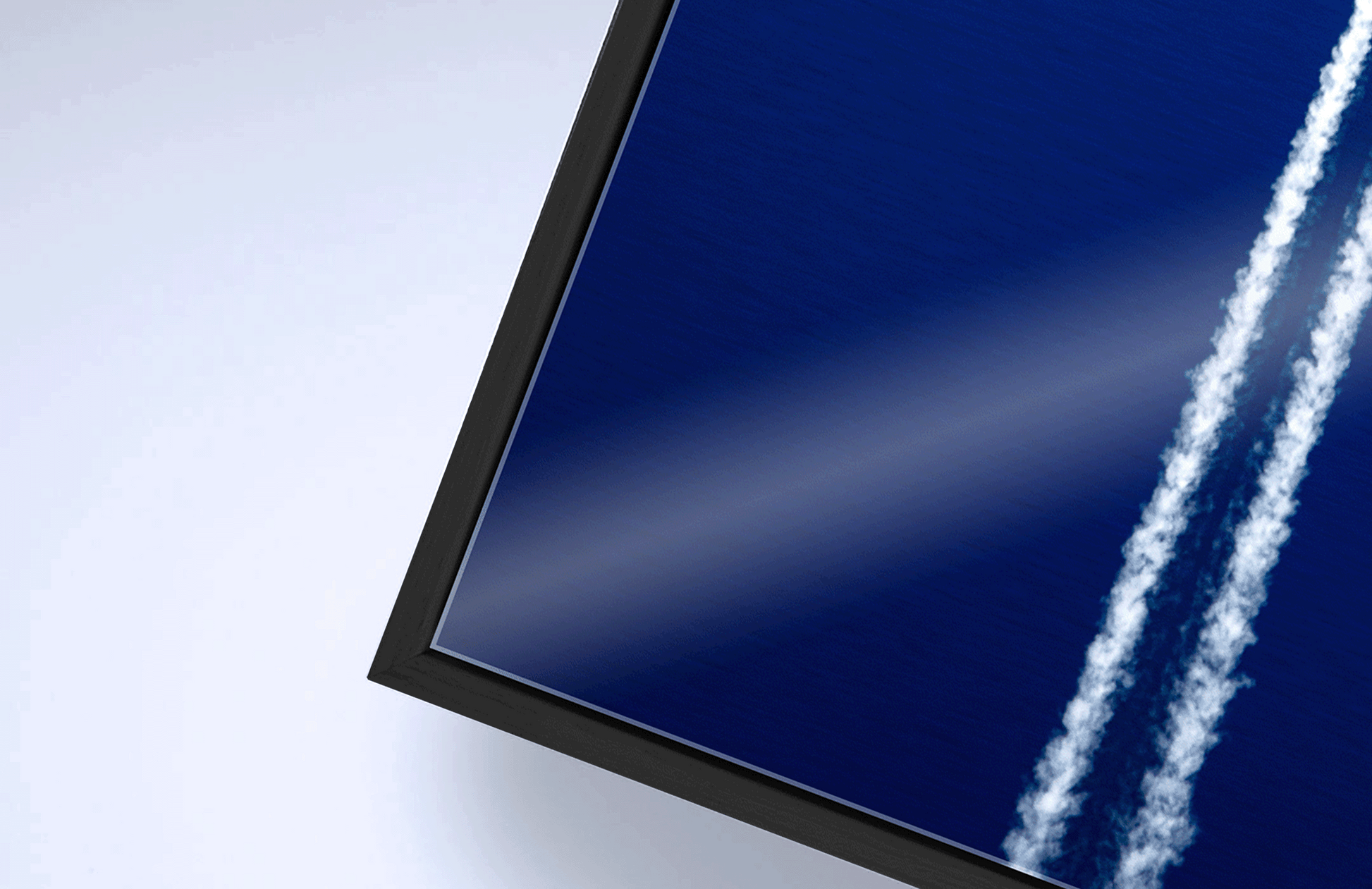 Limited Edition Azure Skies Aviation Print – Stunning Sky Scene