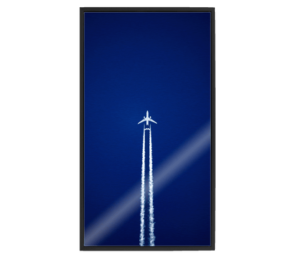 Close-Up of Azure Skies Print – High-Quality Collector’s Edition