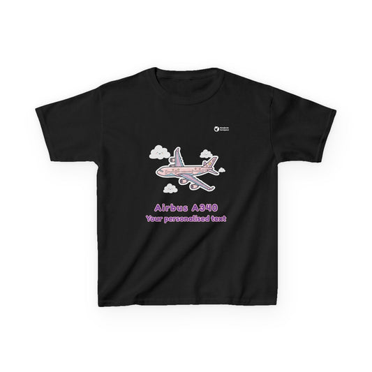 Little Lift Off's - Airbus A340 (Unisex Kids T-Shirt)