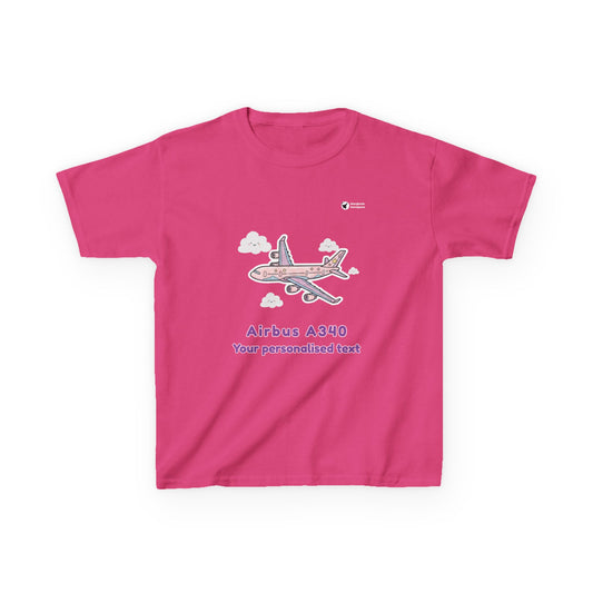 Little Lift Off's - Airbus A340 (Unisex Kids T-Shirt)