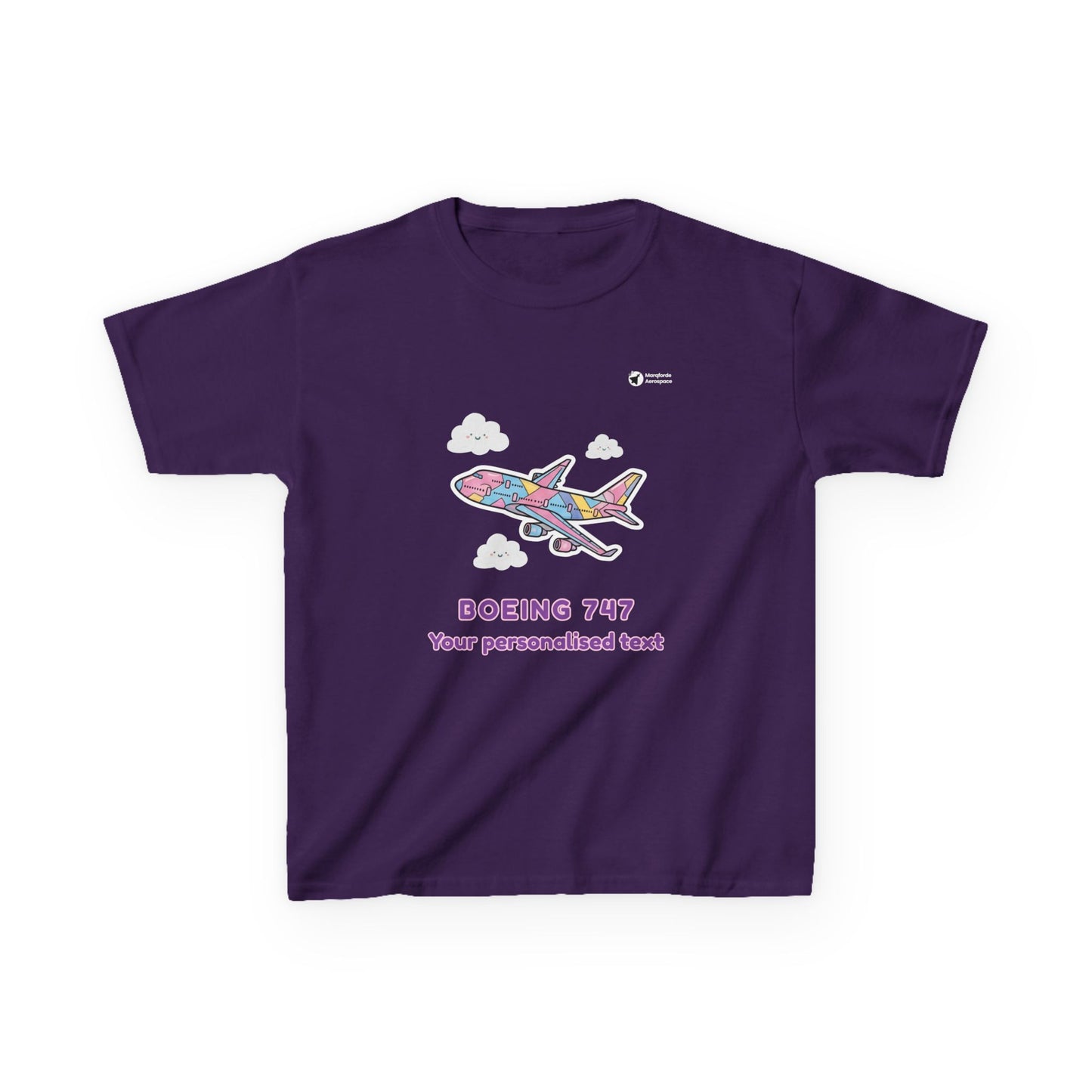 Little Lift Off's - Boeing 747 (Unisex Kids T-Shirt))