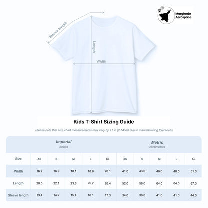 Little Lift Off's - Airbus A320 (Unisex Kids T-Shirt)