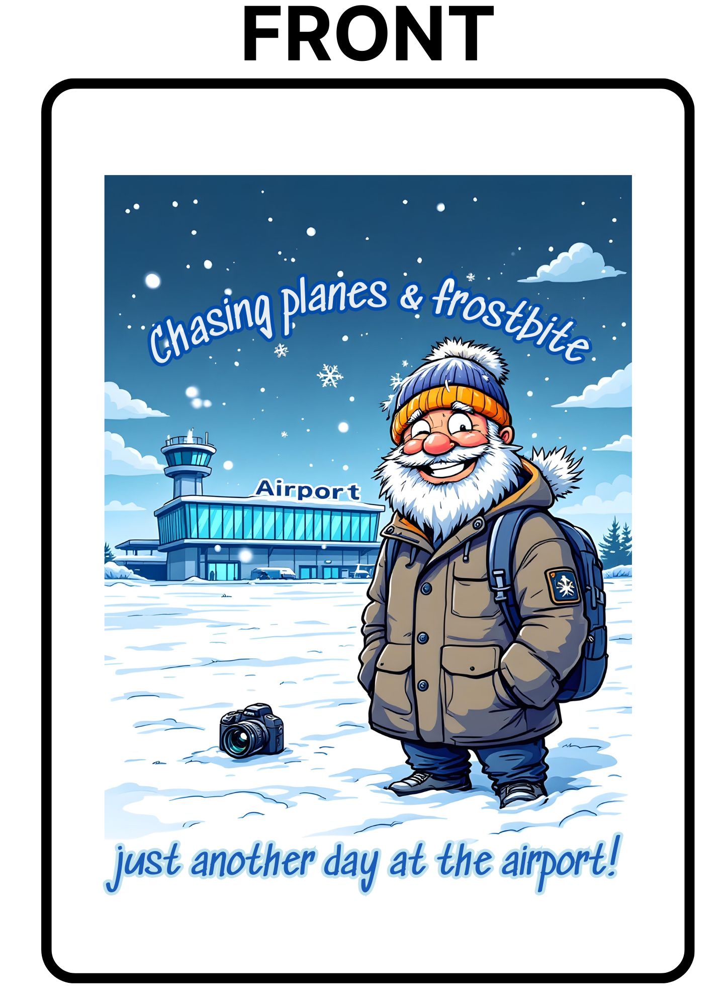 Premium Quality Chasing Frostbite Bottle – Ideal for Aviation Lovers