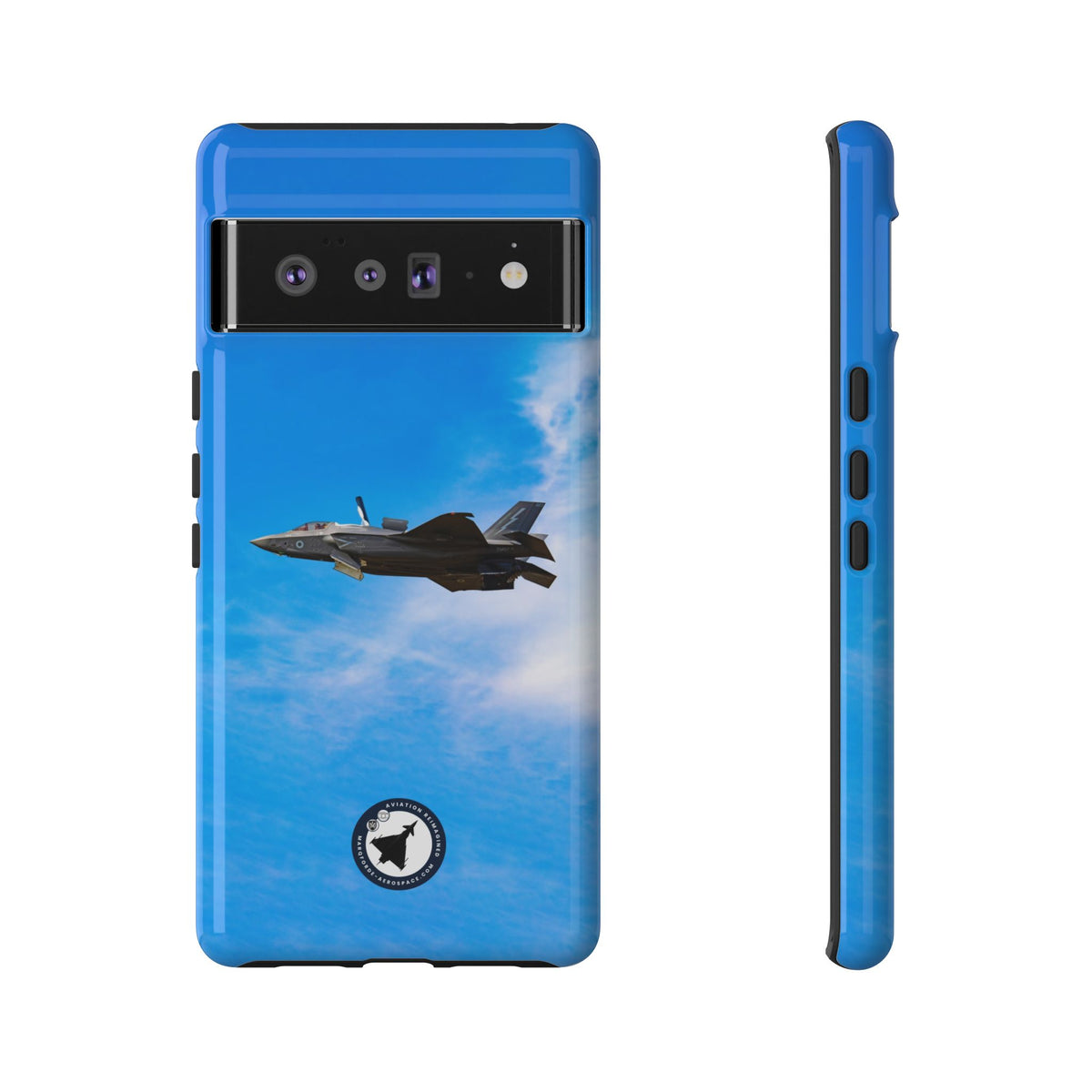 RAF F-35B Lightning hovering at RIAT aviation photo Google Pixel tough phone case – view 6