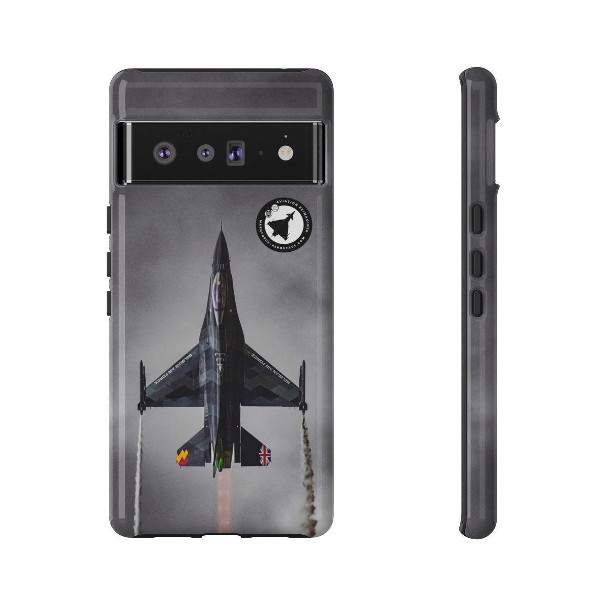 Belgian Air Force F-16 Dream Viper at RIAT aviation photo Google Pixel tough phone case – view 7