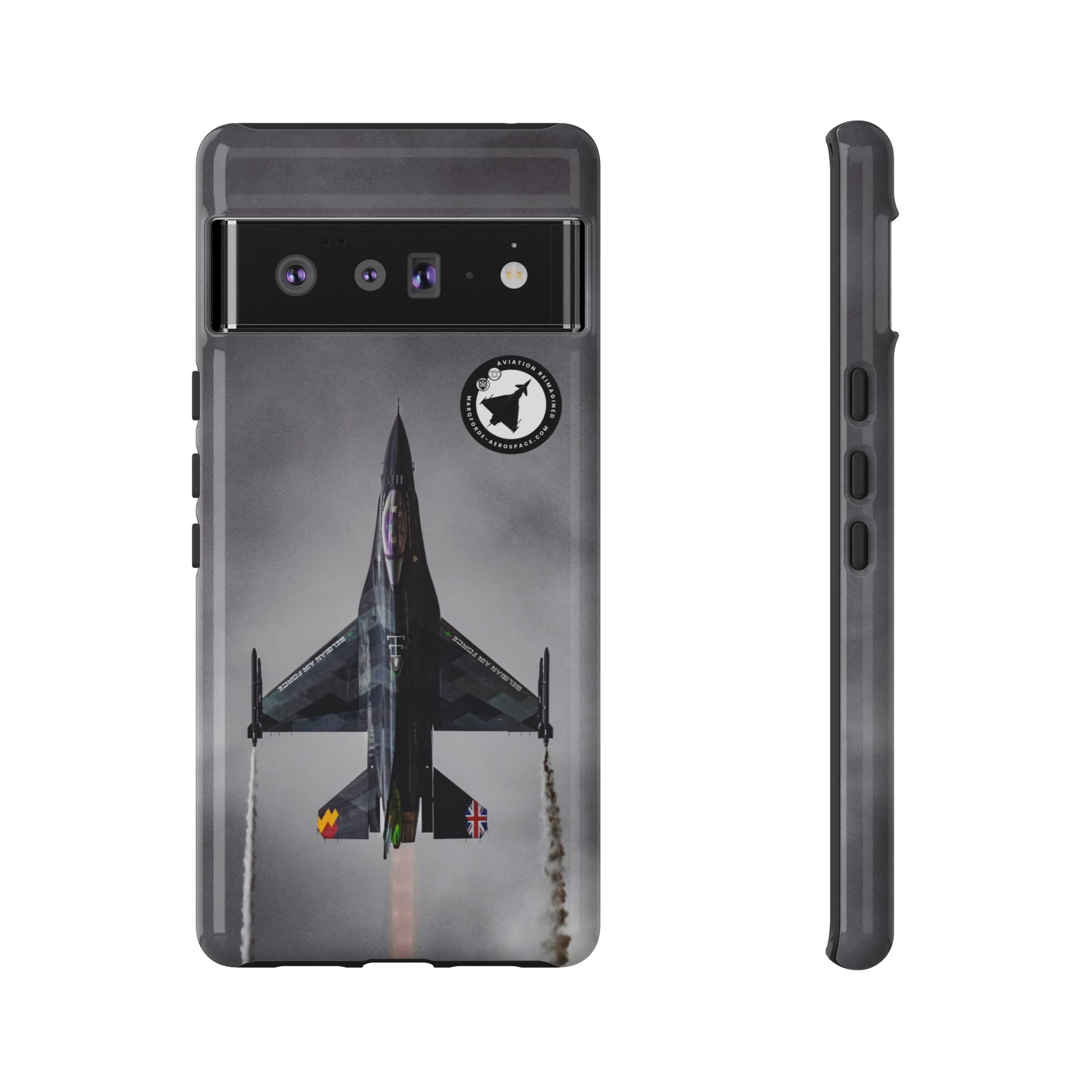 Belgian Air Force F-16 Dream Viper at RIAT aviation photo Google Pixel tough phone case – view 7