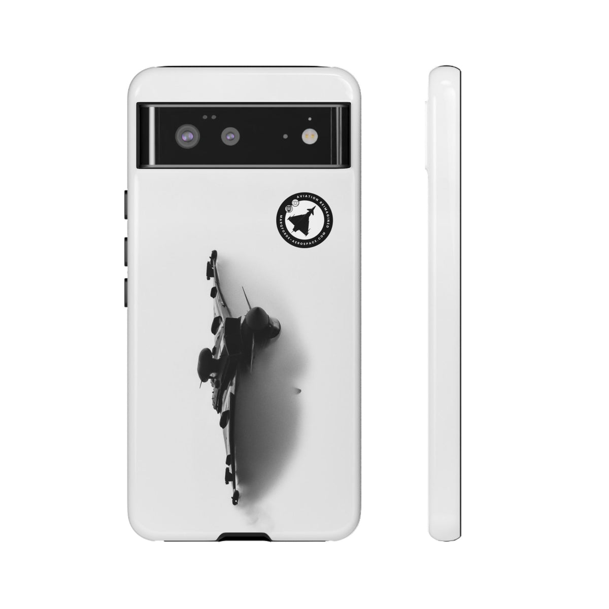 RAF Typhoon Display Team Blackjack jet at RIAT aviation photo Google Pixel tough phone case – view 7