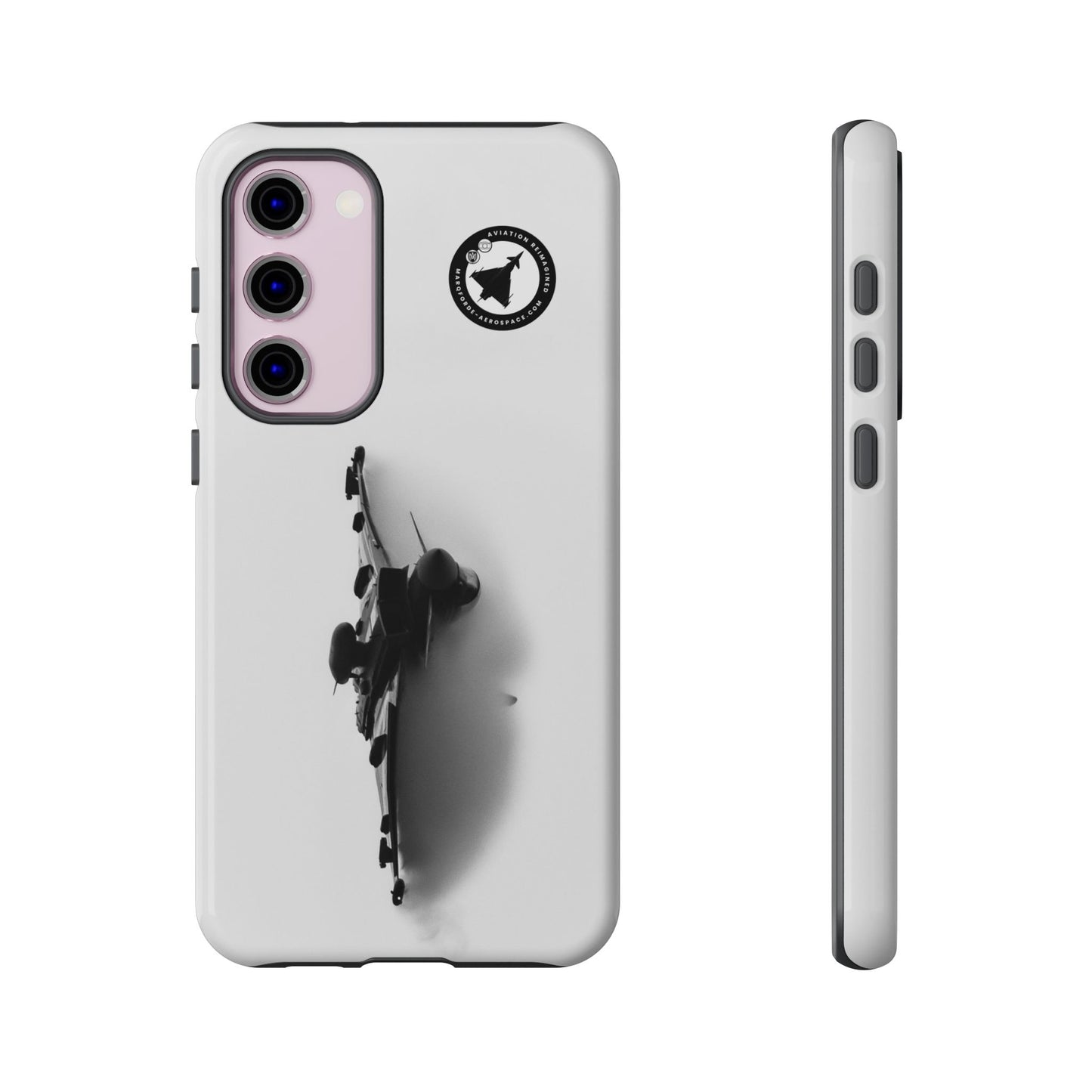 RAF Typhoon Display Team Blackjack jet at RIAT aviation photo Samsung Galaxy tough phone case – view 12
