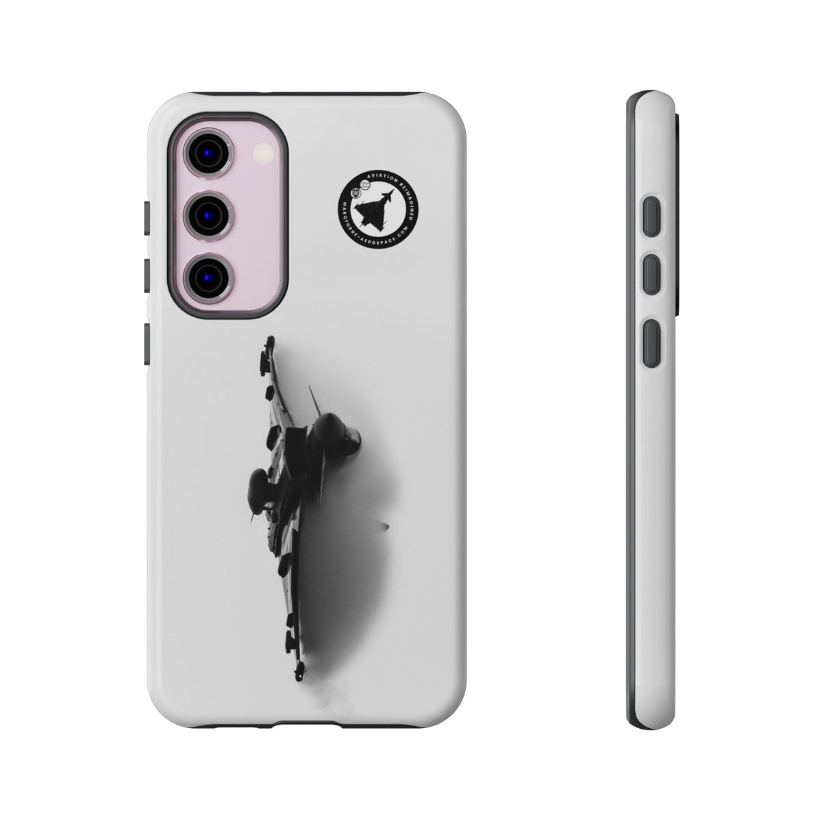 RAF Typhoon Display Team Blackjack jet at RIAT aviation photo Samsung Galaxy tough phone case – view 12