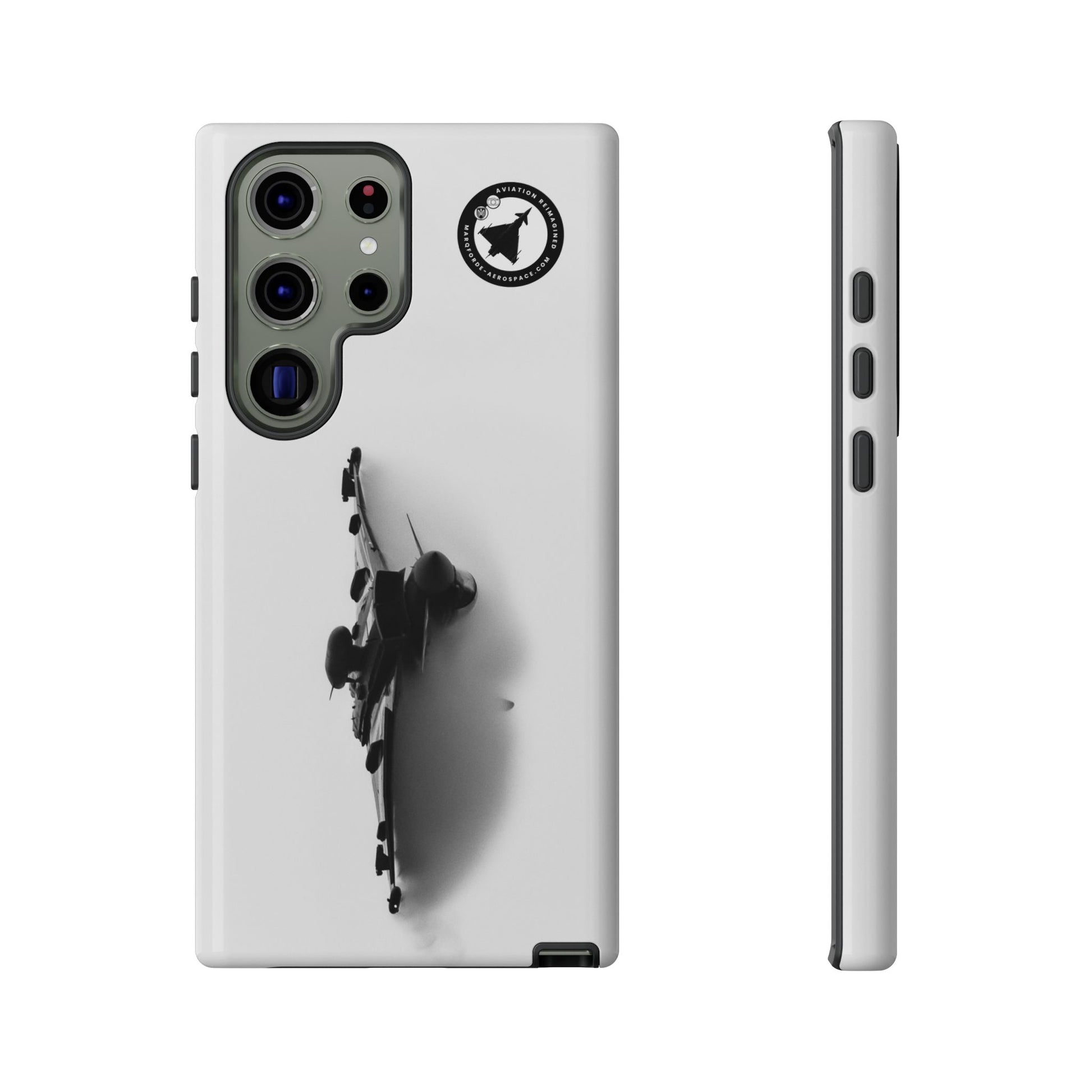 RAF Typhoon Display Team Blackjack jet at RIAT aviation photo Samsung Galaxy tough phone case – view 11
