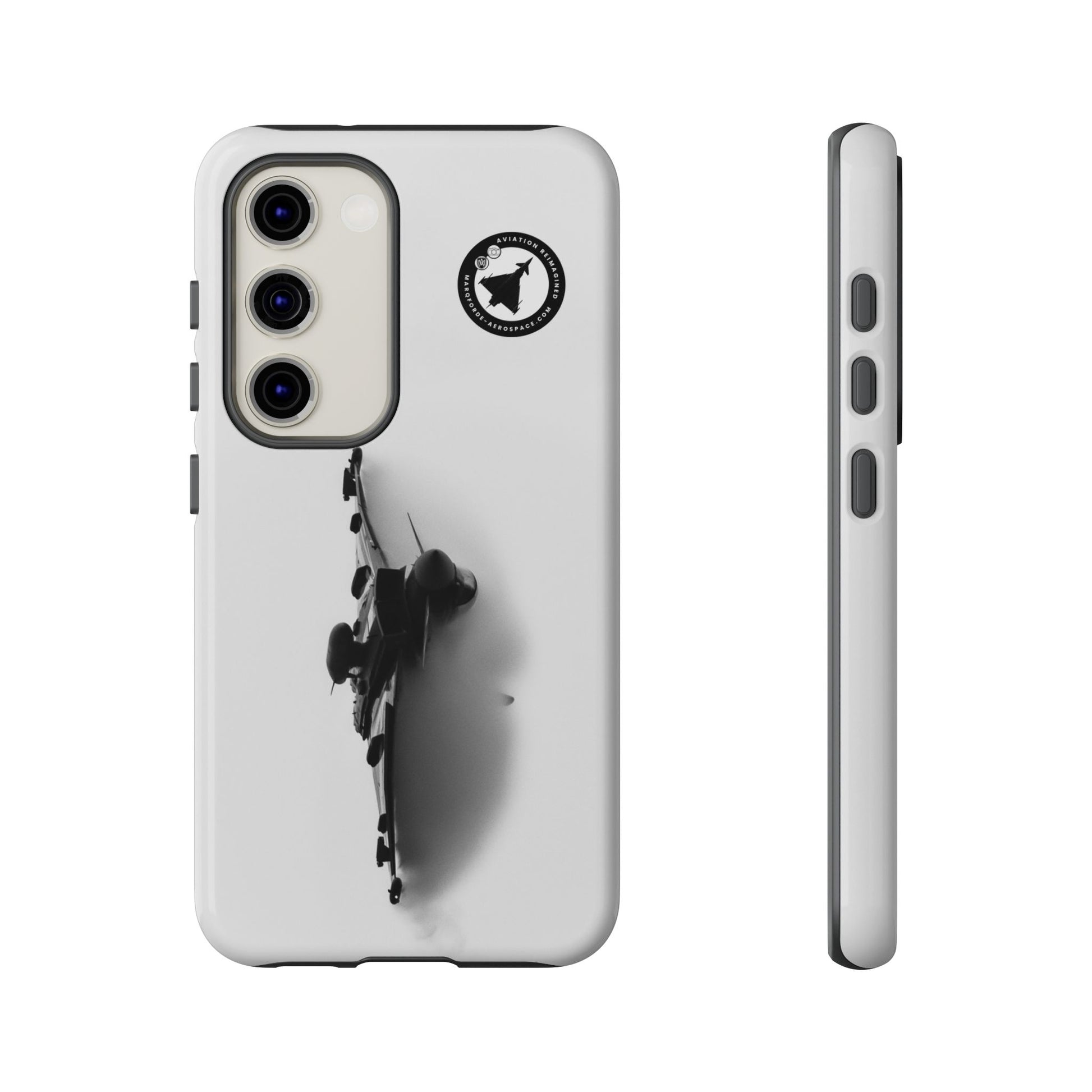 RAF Typhoon Display Team Blackjack jet at RIAT aviation photo Samsung Galaxy tough phone case – view 10