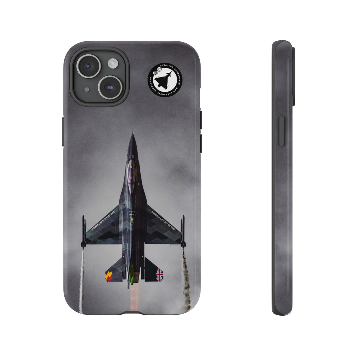 Belgian Air Force F-16 Dream Viper at RIAT aviation photo iPhone tough phone case – view 12