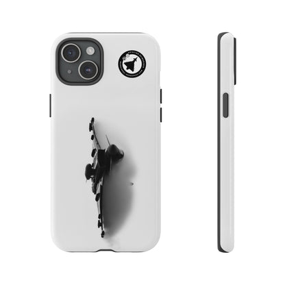 RAF Typhoon Display Team Blackjack jet at RIAT aviation photo iPhone tough phone case – view 12