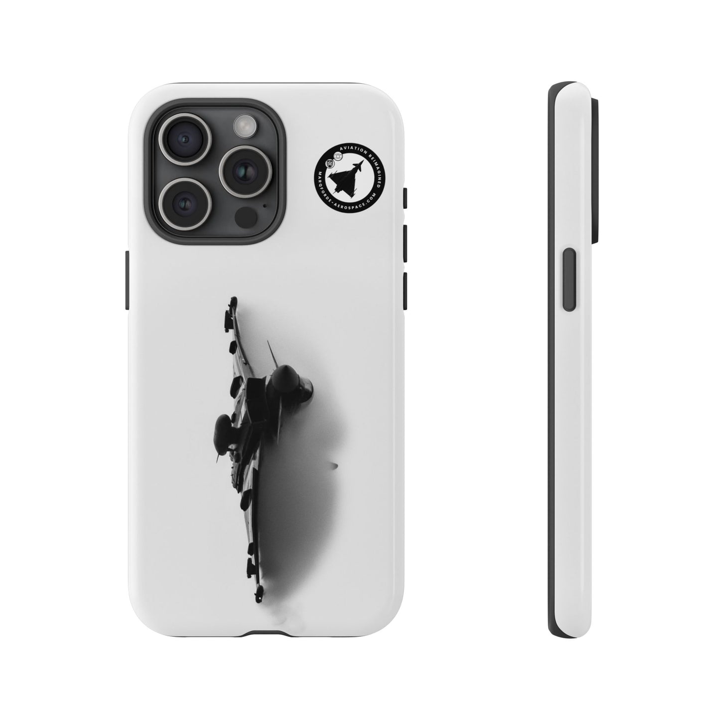 RAF Typhoon Display Team Blackjack jet at RIAT aviation photo iPhone tough phone case – view 11