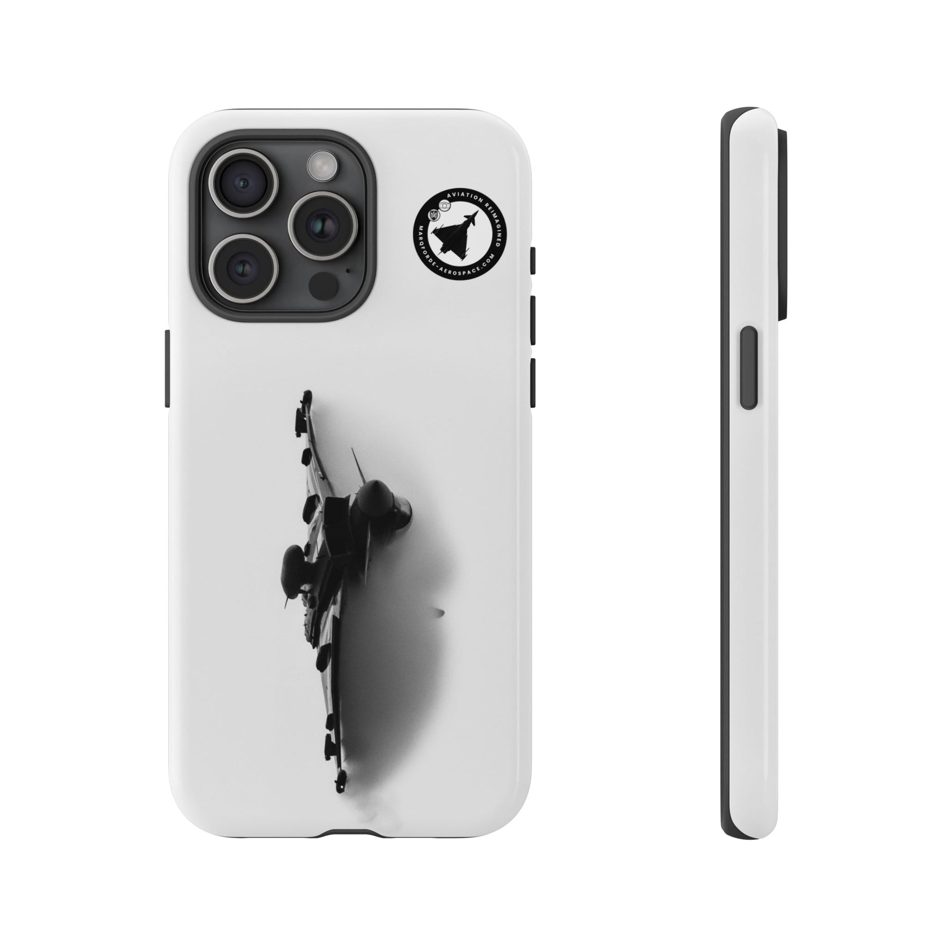 RAF Typhoon Display Team Blackjack jet at RIAT aviation photo iPhone tough phone case – view 11