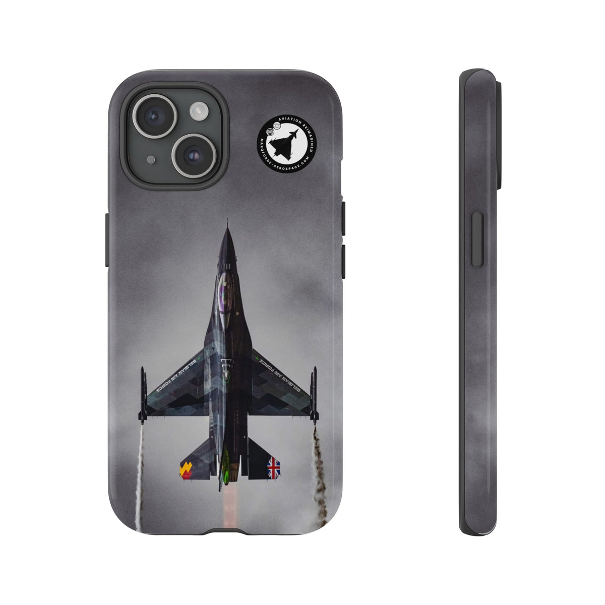 Belgian Air Force F-16 Dream Viper at RIAT aviation photo iPhone tough phone case – view 9