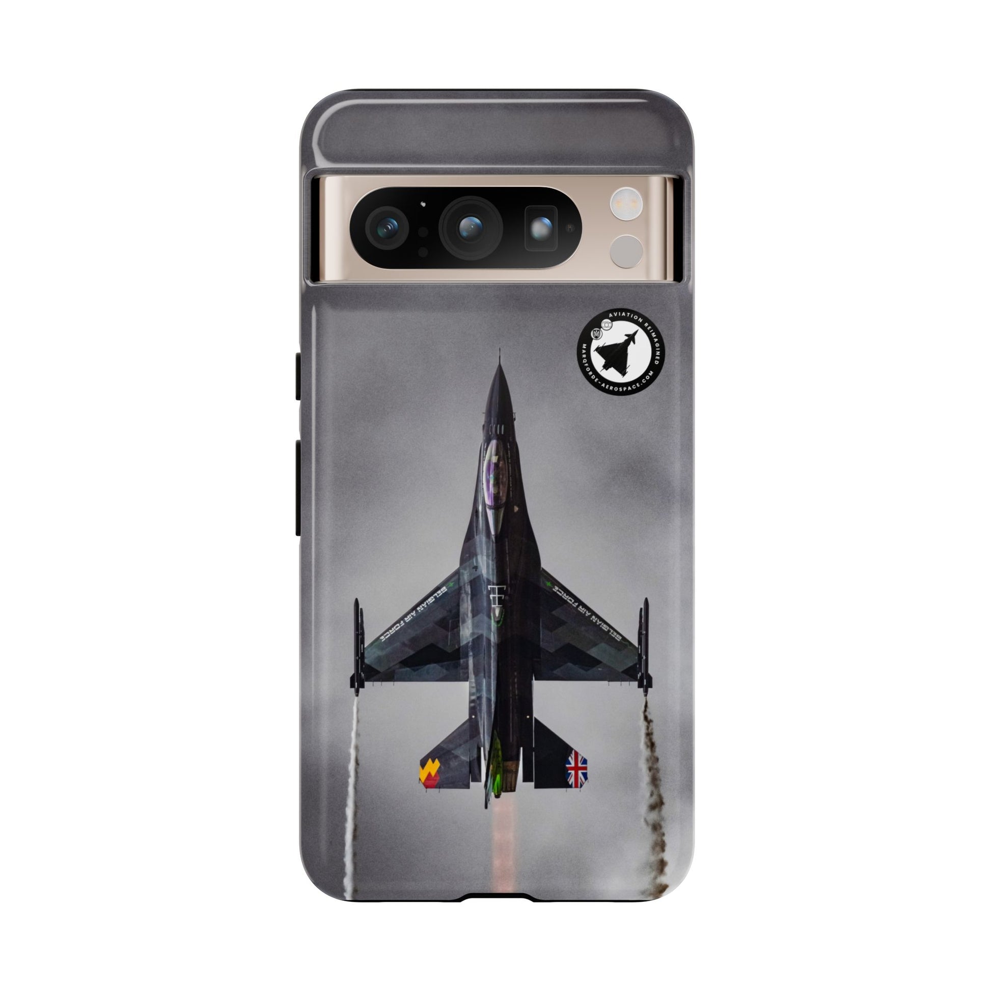 Belgian Air Force F-16 Dream Viper at RIAT aviation photo Google Pixel tough phone case – view 2