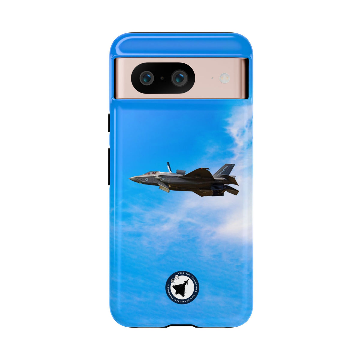 RAF F-35B Lightning hovering at RIAT aviation photo Google Pixel tough phone case – view 2