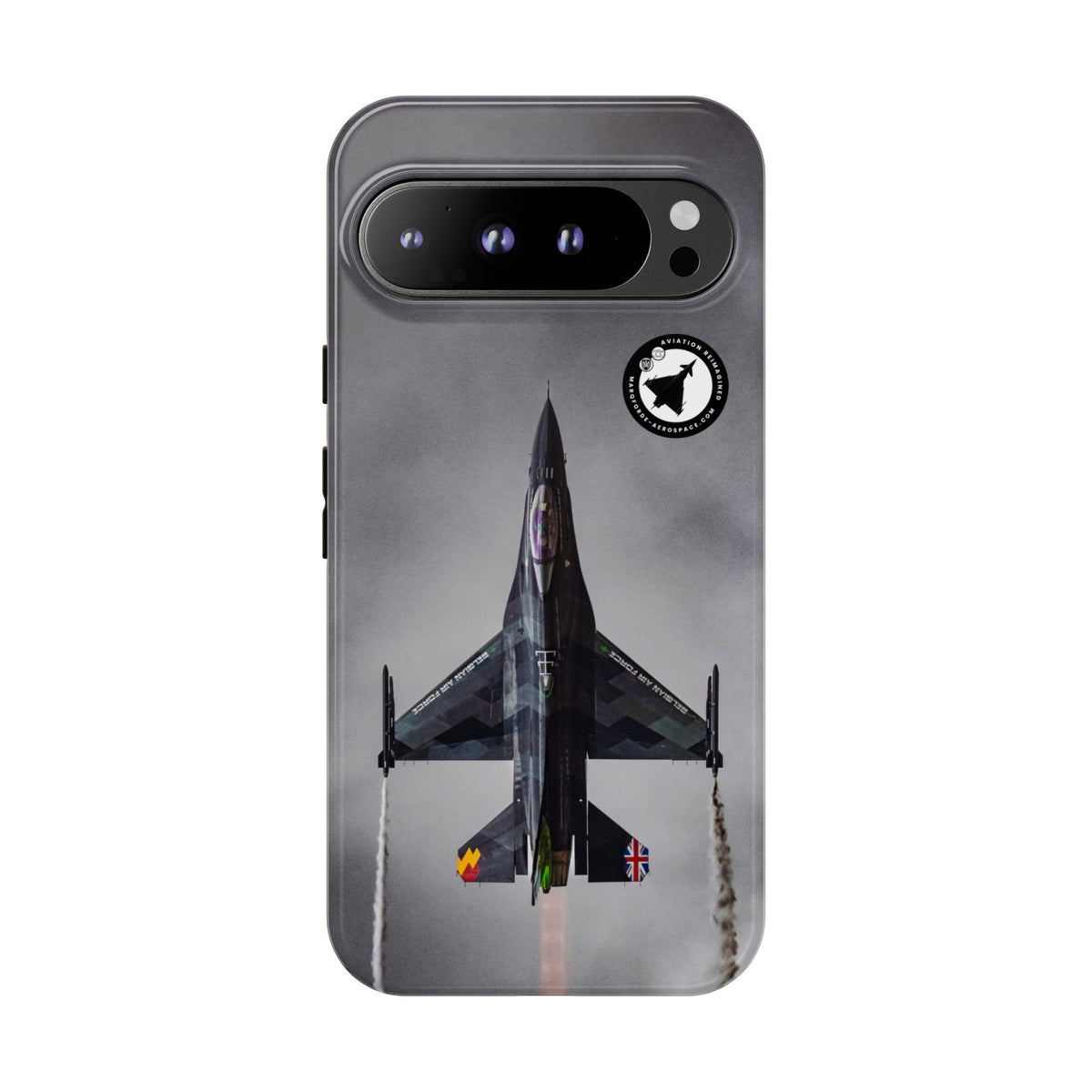 Belgian Air Force F-16 Dream Viper at RIAT aviation photo Google Pixel tough phone case – view 4