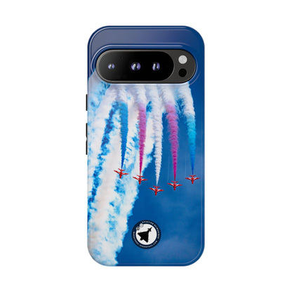 Red Arrows Apollo formation loop aviation photo Google Pixel tough phone case – view 5