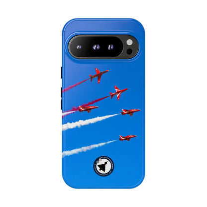 Red Arrows Hawk jets display aviation photo Google Pixel tough phone case – view 5