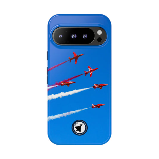 Red Arrows Hawk jets display aviation photo Google Pixel tough phone case – view 5
