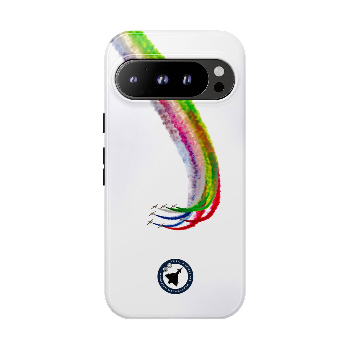 Al Fursan UAE aerobatic team formation descent aviation photo Google Pixel tough phone case – view 5
