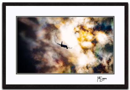 Close-Up of Airbus A320 Kaleidoscope Print – High-Quality Collector’s Edition