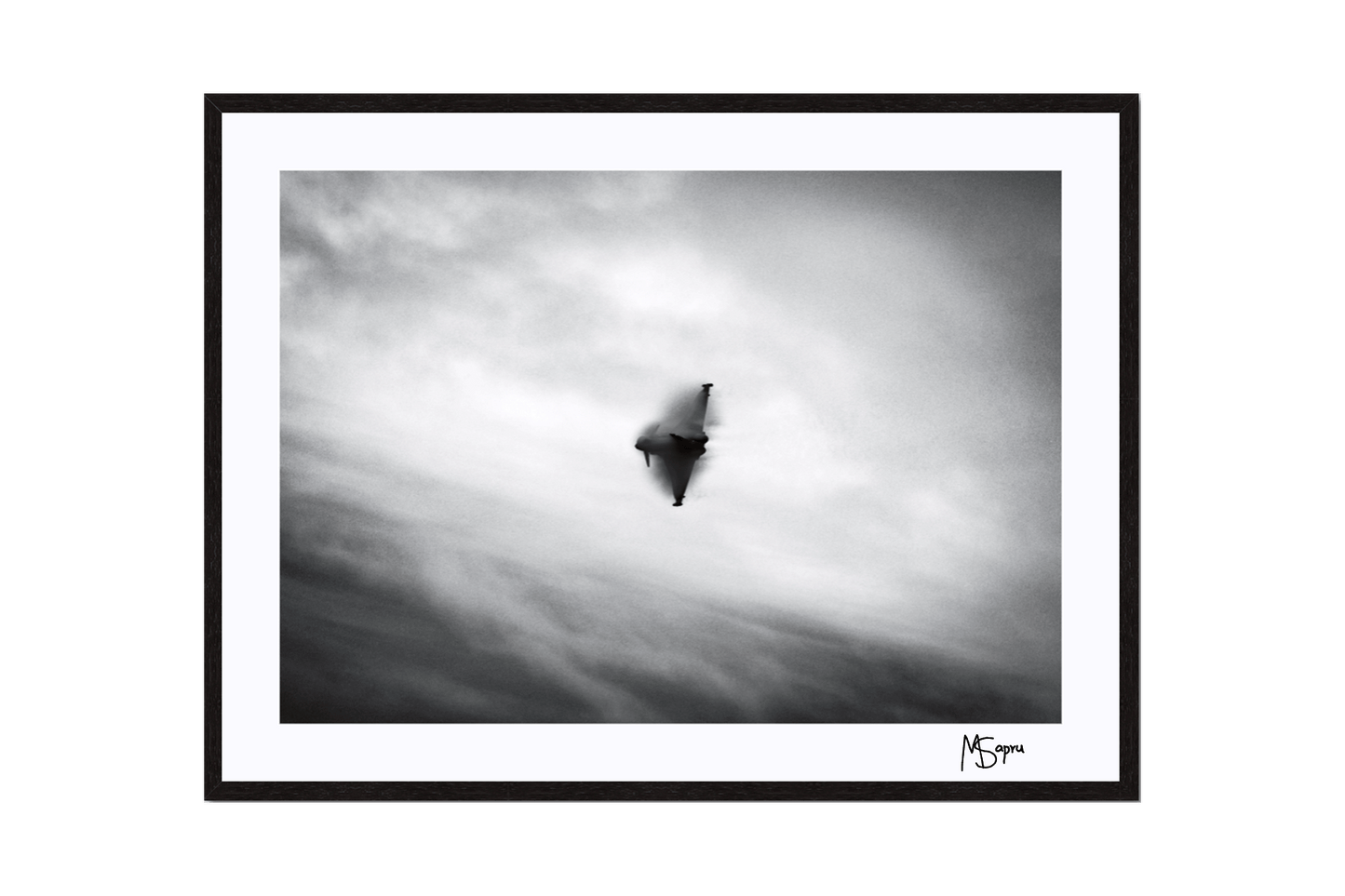 Close-Up of RAF Eurofighter Typhoon Signed Print – High-Quality Detail